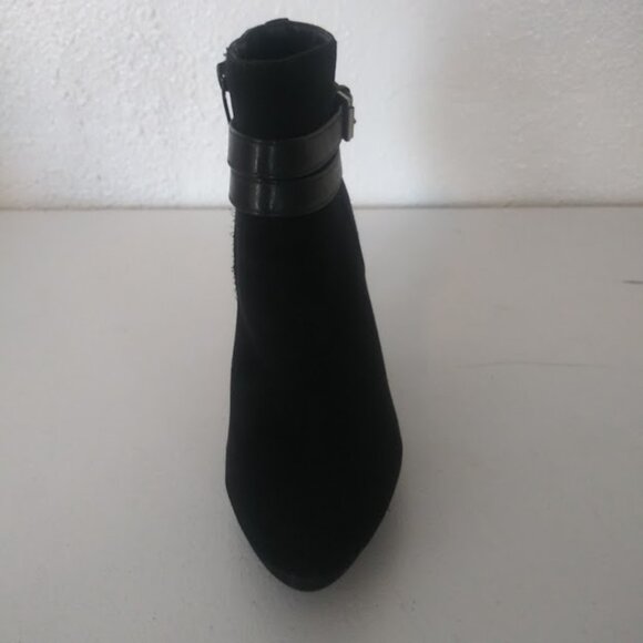 Metaphor women's size 7 1/2 black high heel ankle boots - Picture 5 of 16